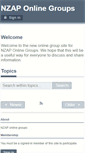 Mobile Screenshot of nzap.onlinegroups.net
