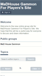 Mobile Screenshot of madhouseplayers.onlinegroups.net