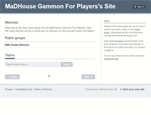 Tablet Screenshot of madhouseplayers.onlinegroups.net