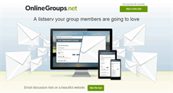 Desktop Screenshot of onlinegroups.net