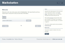 Tablet Screenshot of maelkeboetten.onlinegroups.net